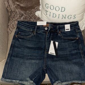 Judy Blue Dark Blue high waisted Jean Shorts